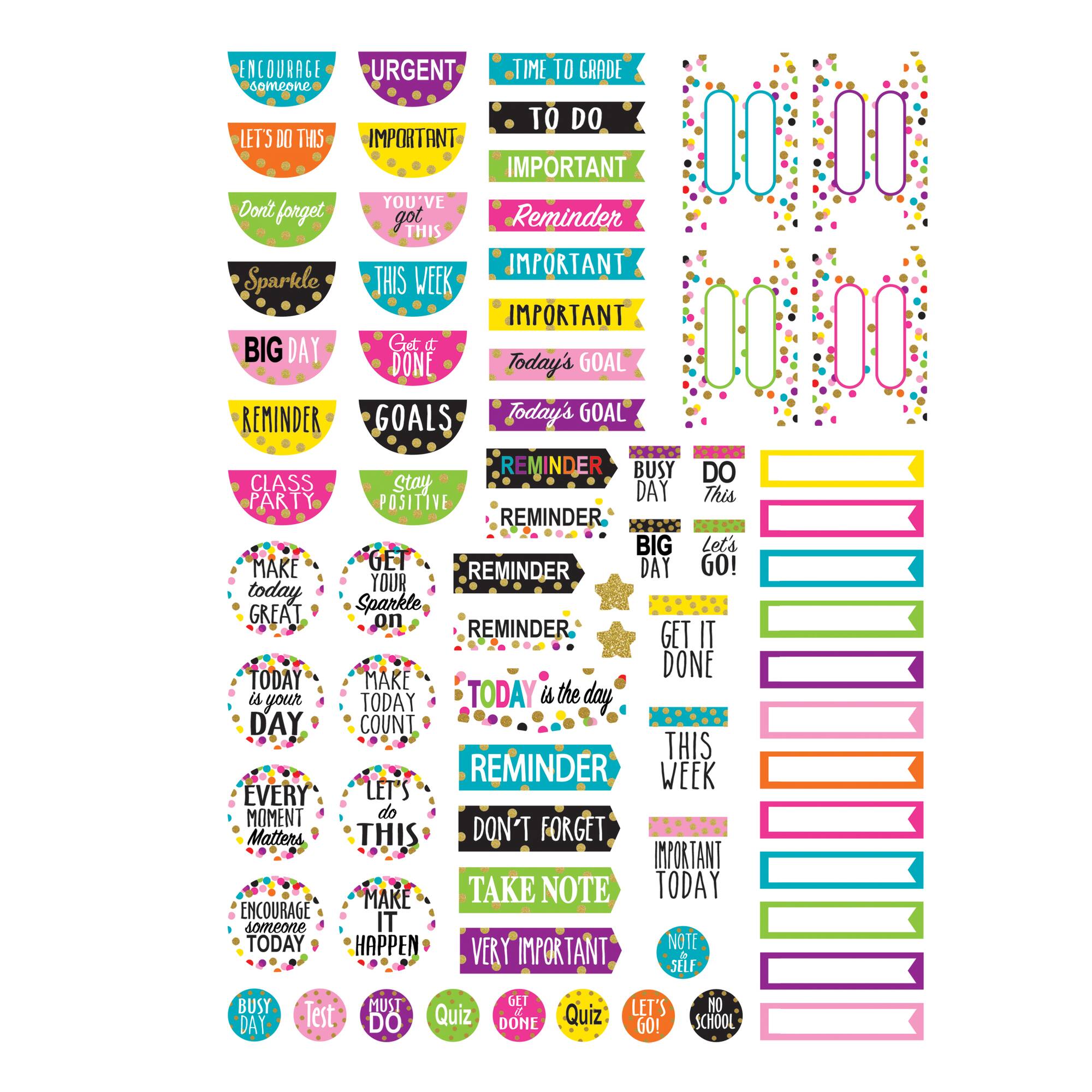 Confetti Lesson Planner